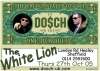 Do$ch posters - Dosch at the White Lion, Heeley